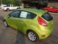 2011 Lime Squeeze Metallic Ford Fiesta SE Hatchback  photo #2