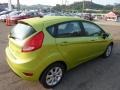 2011 Lime Squeeze Metallic Ford Fiesta SE Hatchback  photo #4