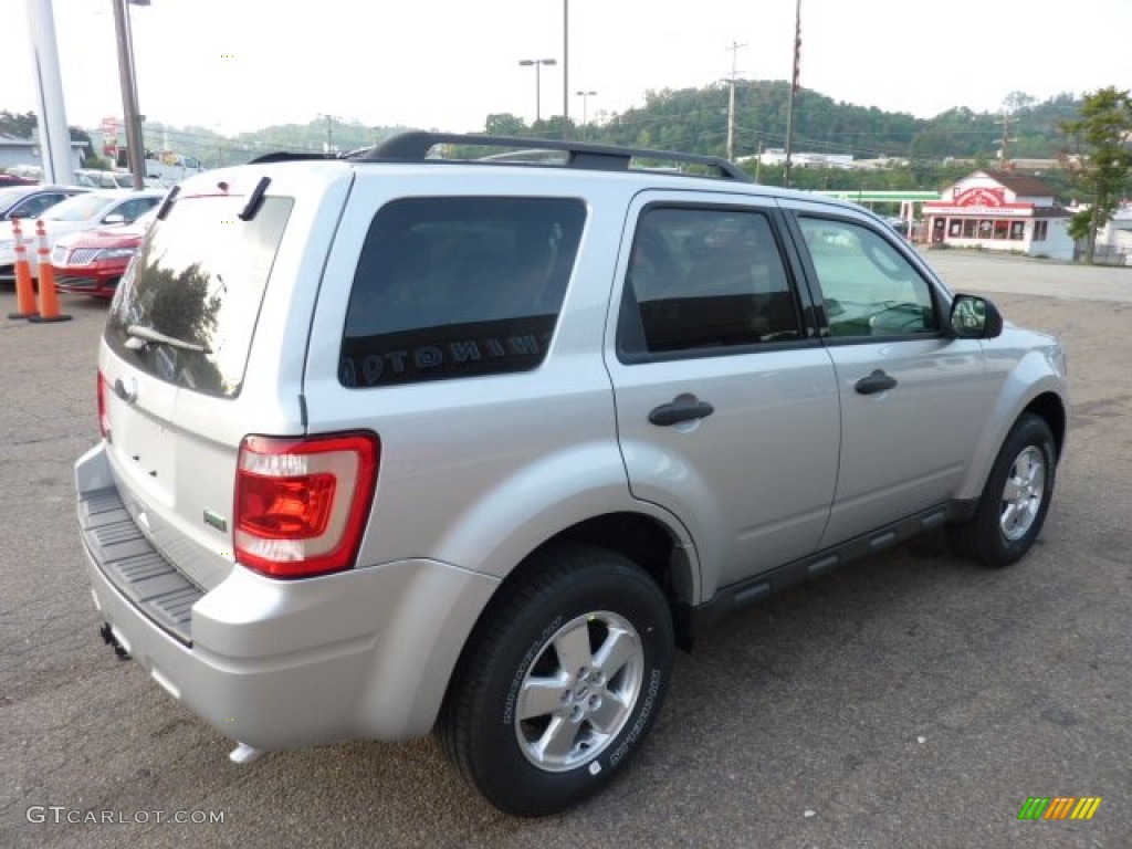 2012 Escape XLT V6 4WD - Ingot Silver Metallic / Charcoal Black photo #4