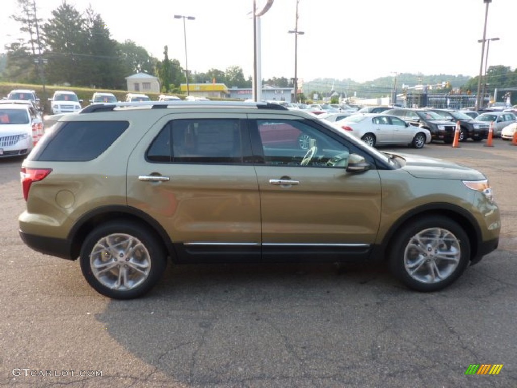 2012 Explorer Limited 4WD - Ginger Ale Metallic / Medium Light Stone photo #5