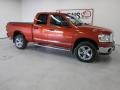 2008 Sunburst Orange Pearl Dodge Ram 1500 Big Horn Edition Quad Cab 4x4  photo #23