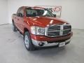 2008 Sunburst Orange Pearl Dodge Ram 1500 Big Horn Edition Quad Cab 4x4  photo #26