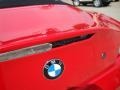 2005 Bright Red BMW Z4 2.5i Roadster  photo #30