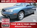 Cobalt Blue 2002 Hyundai Elantra GLS Sedan