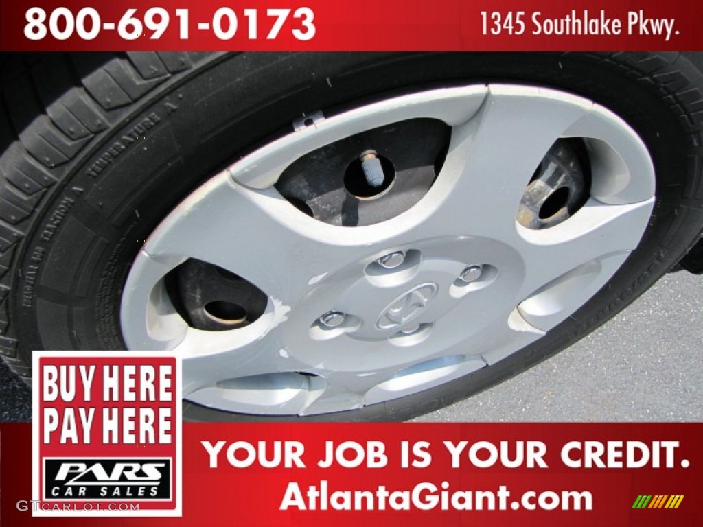 2002 Elantra GLS Sedan - Cobalt Blue / Beige photo #5