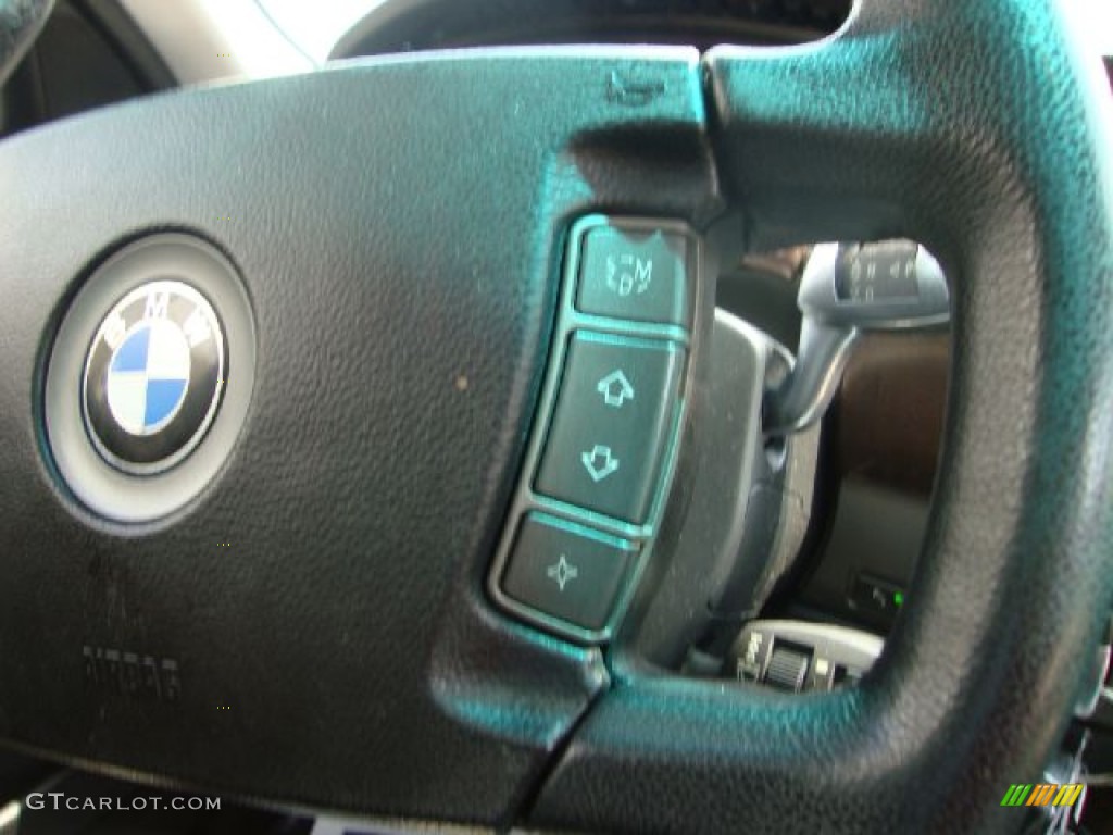 2003 7 Series 745Li Sedan - Titanium Silver Metallic / Black/Black photo #27