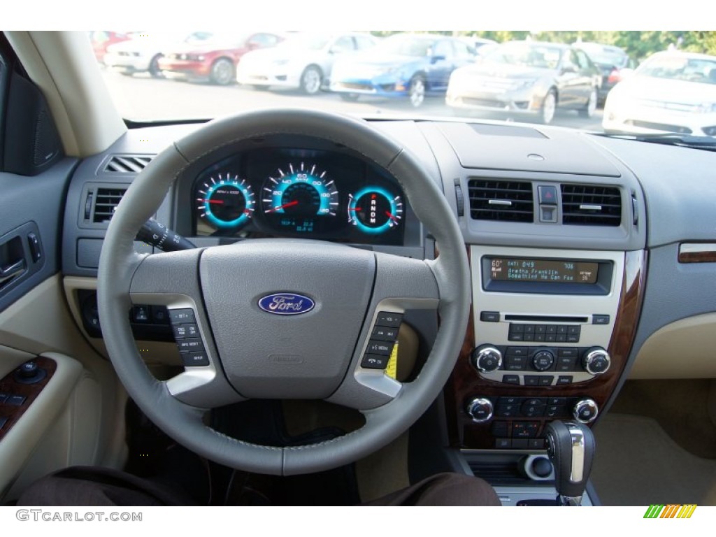 2012 Ford Fusion SEL V6 Camel Dashboard Photo 52622264