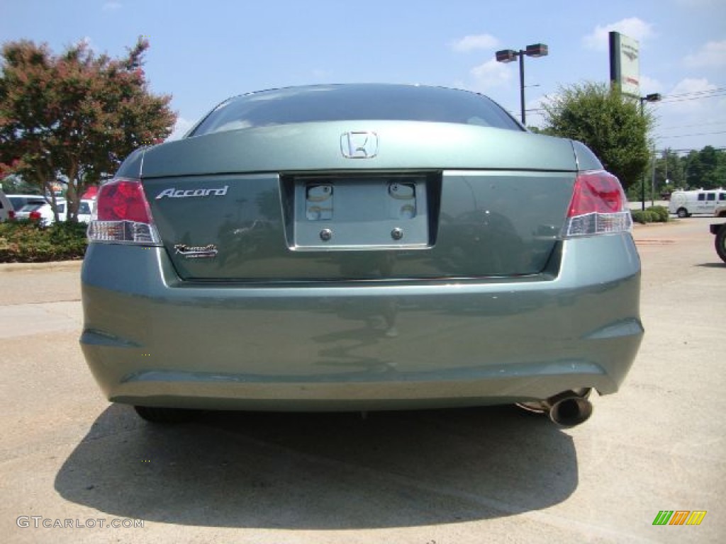 2009 Accord EX Sedan - Mystic Green Metallic / Gray photo #4