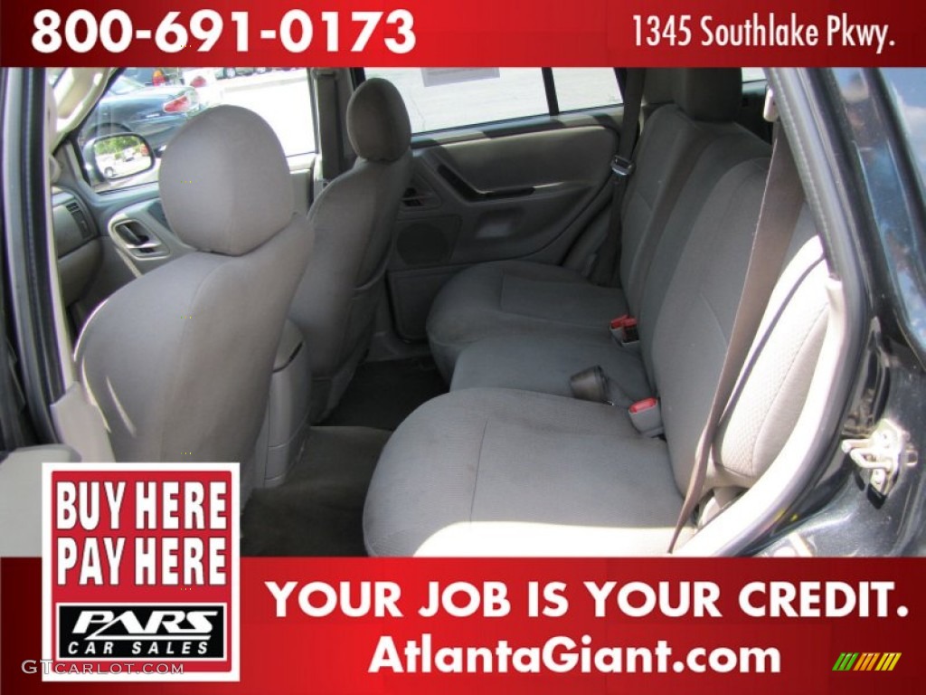 2003 Grand Cherokee Laredo - Brilliant Black / Dark Slate Gray/Light Slate Gray photo #8