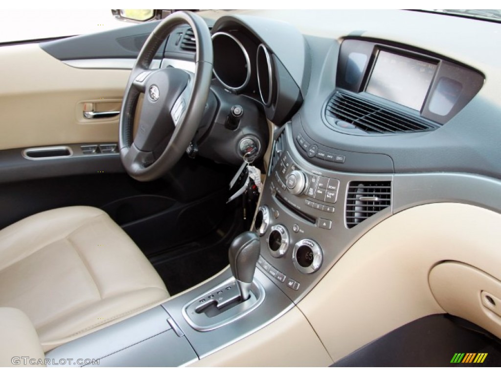 Desert Beige Interior 2009 Subaru Tribeca Limited 7 Passenger Photo #52622852