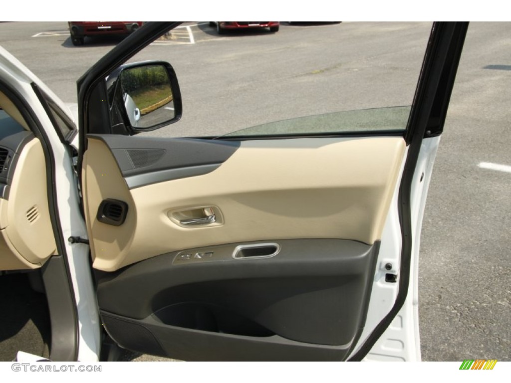 2009 Subaru Tribeca Limited 7 Passenger Desert Beige Door Panel Photo #52623050