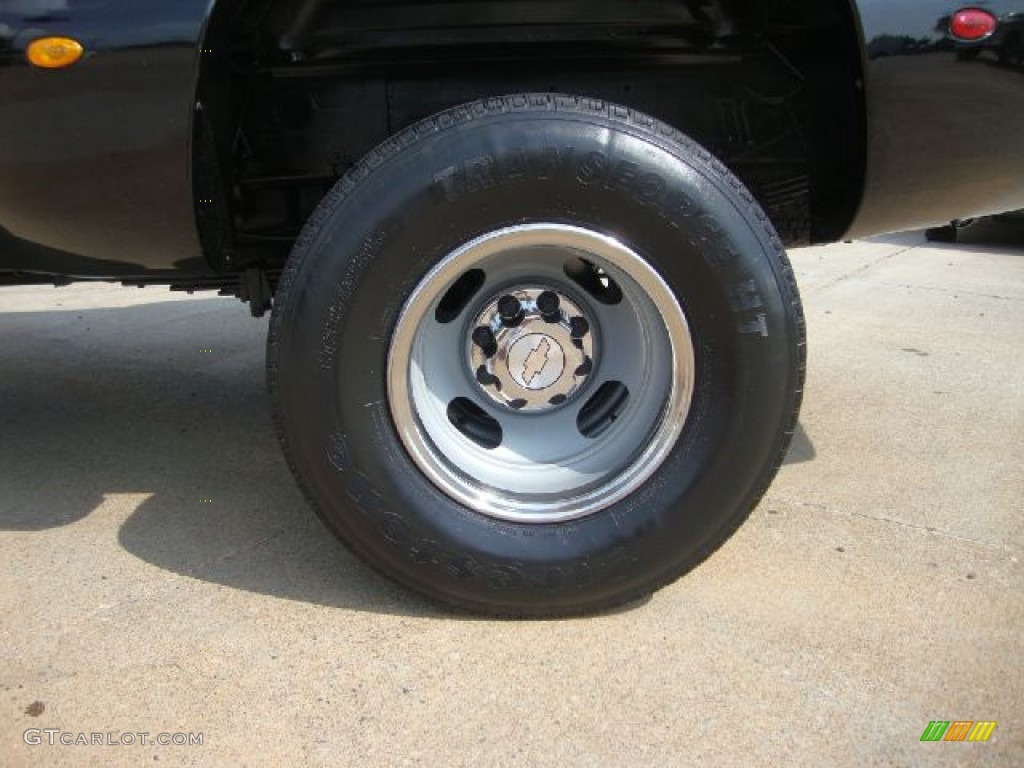 2006 Silverado 3500 LT Crew Cab 4x4 Dually - Black / Tan photo #31