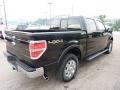 Ebony Black - F150 Lariat SuperCrew 4x4 Photo No. 4