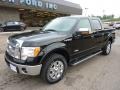 Ebony Black - F150 Lariat SuperCrew 4x4 Photo No. 8