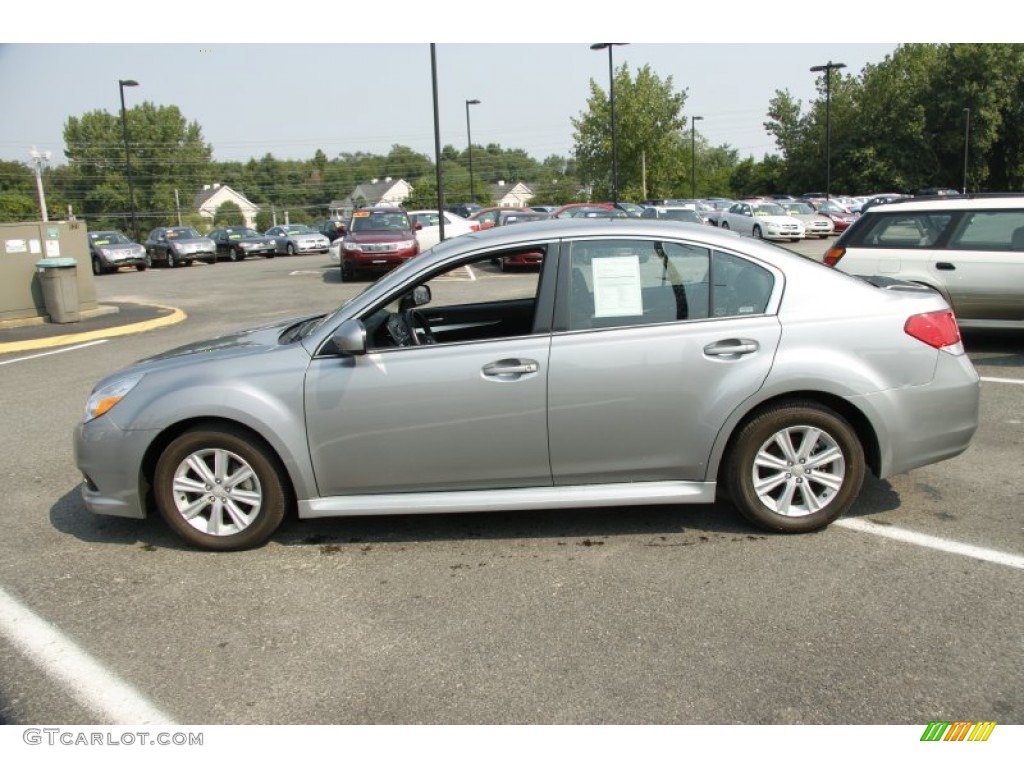 Steel Silver Metallic 2010 Subaru Legacy 2.5i Premium Sedan Exterior Photo #52623737