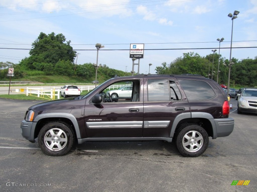 Black Garnet Metallic 2008 Isuzu Ascender S 4x4 Exterior Photo #52623800