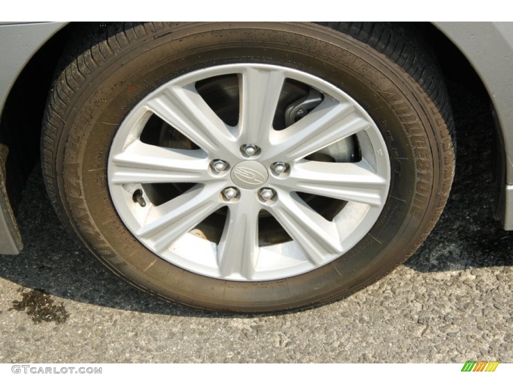 2010 Subaru Legacy 2.5i Premium Sedan Wheel Photo #52623845