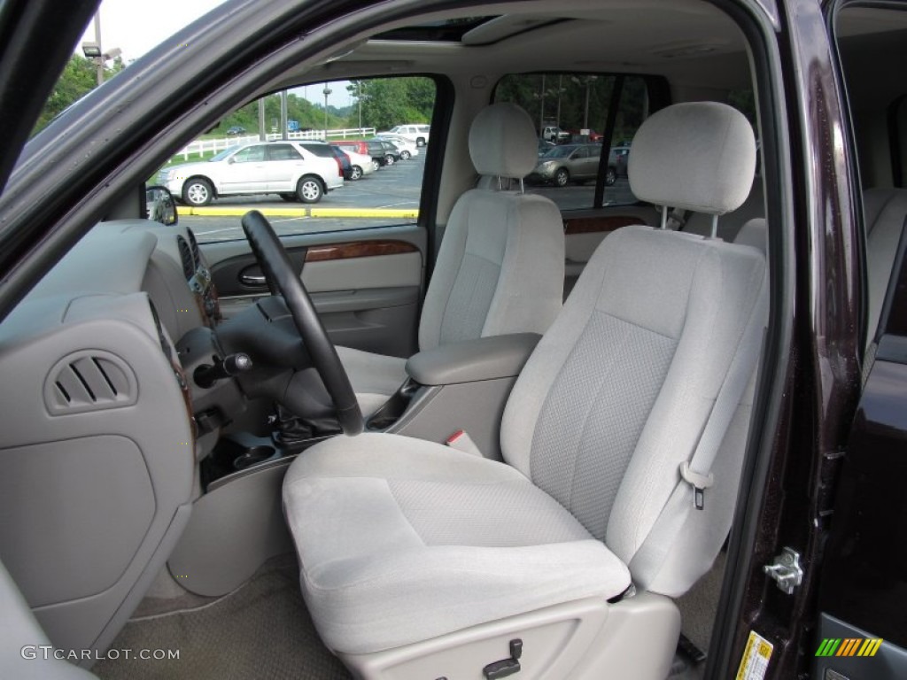 Gray Interior 2008 Isuzu Ascender S 4x4 Photo #52623902