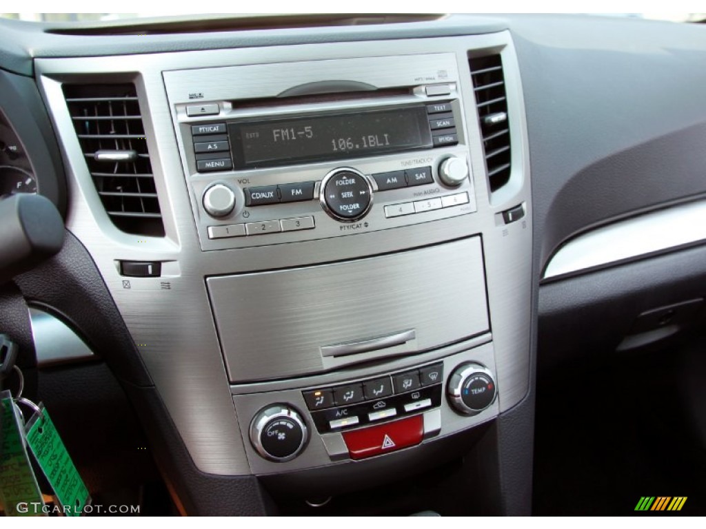 2010 Subaru Legacy 2.5i Premium Sedan Controls Photo #52623938