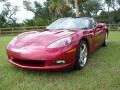 2008 Crystal Red Metallic Chevrolet Corvette Coupe  photo #2