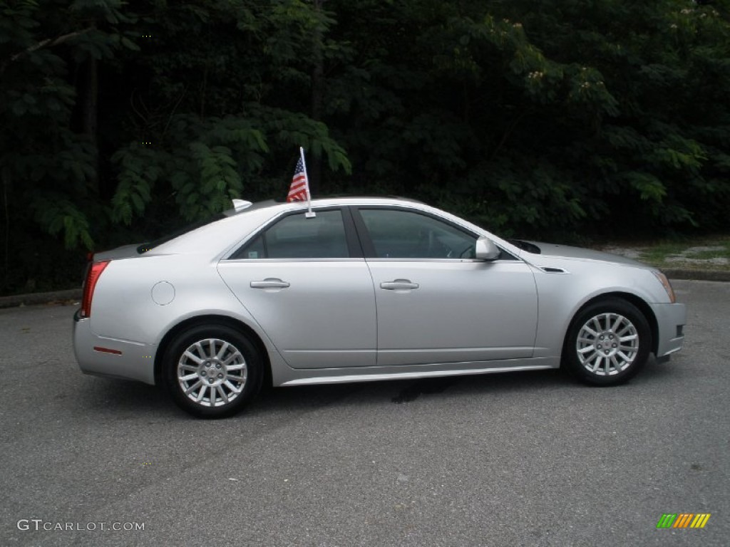 2011 CTS 3.0 Sedan - Radiant Silver Metallic / Ebony photo #2