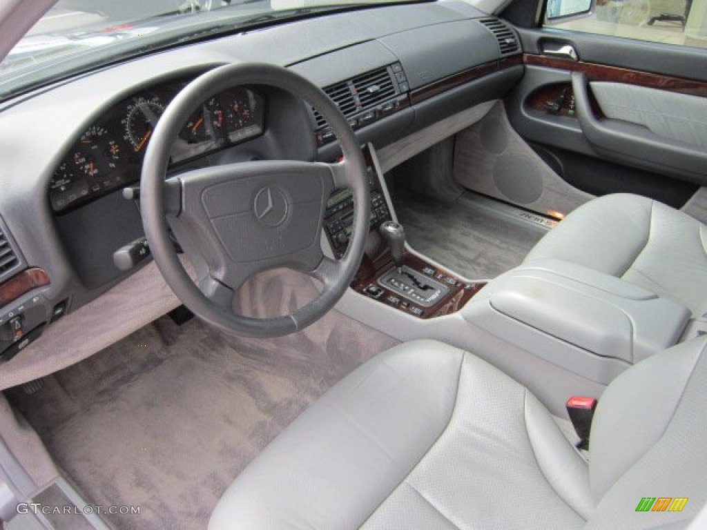 Ash Interior 1999 Mercedes-Benz S 420 Sedan Photo #52625540