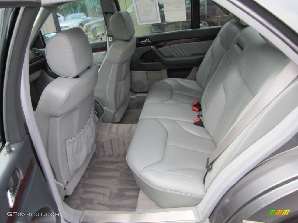 Ash Interior 1999 Mercedes-Benz S 420 Sedan Photo #52625567