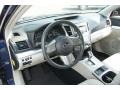 Warm Ivory 2011 Subaru Outback 3.6R Premium Wagon Interior Color