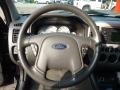 Ebony 2007 Ford Escape Hybrid 4WD Steering Wheel