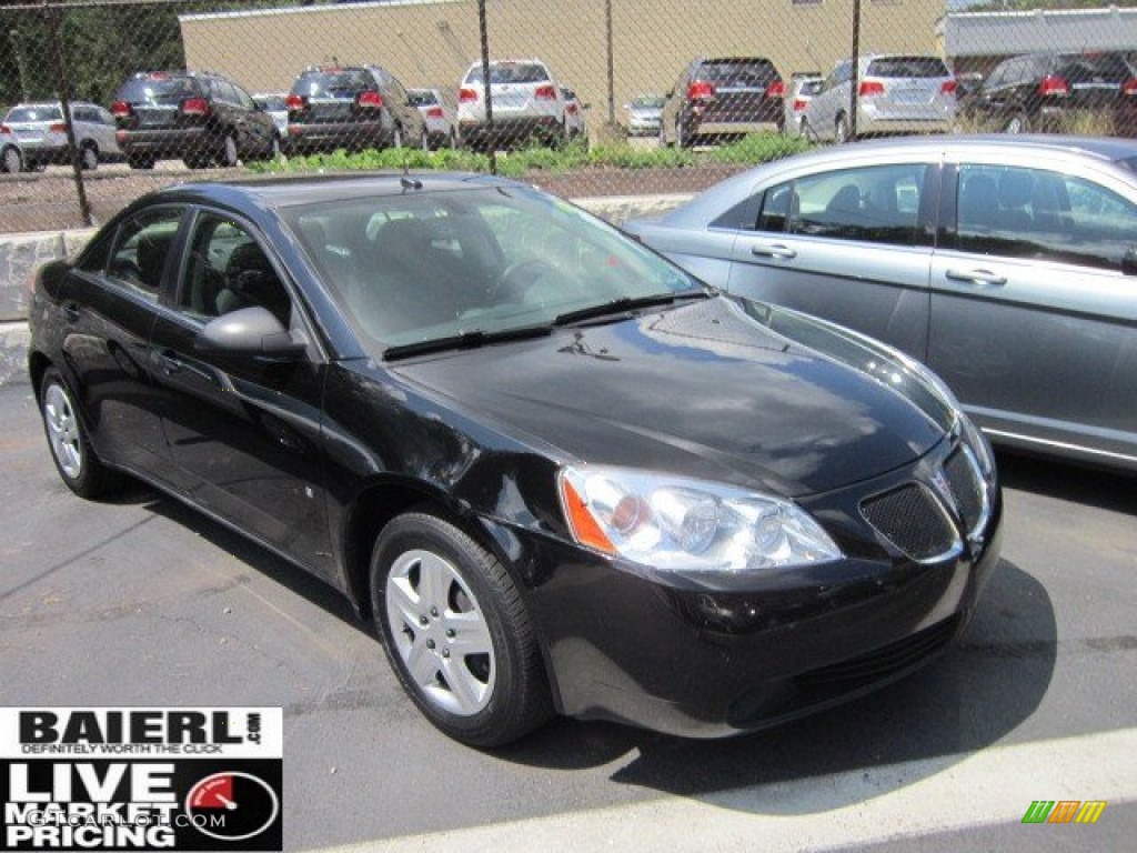 2008 G6 Value Leader Sedan - Black / Ebony Black photo #1