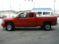 2009 Victory Red Chevrolet Silverado 1500 LS Extended Cab  photo #10