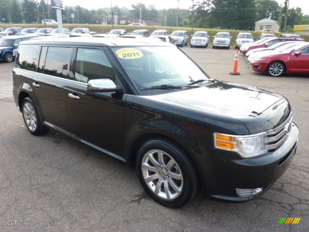 Tuxedo Black Metallic 2011 Ford Flex Limited AWD Exterior Photo #52626593