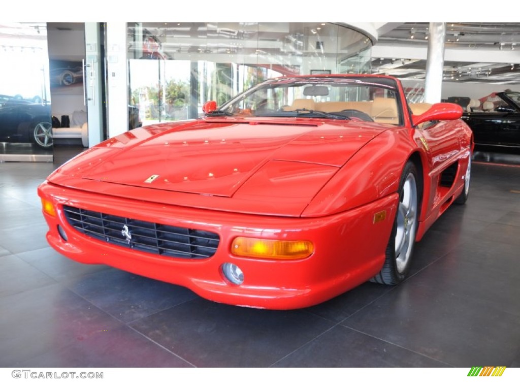 Red 1996 Ferrari F355 Spider Exterior Photo #52626605