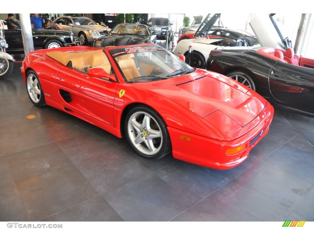 1996 F355 Spider - Red / Beige photo #23