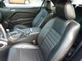  2010 Mustang GT Premium Convertible Charcoal Black Interior
