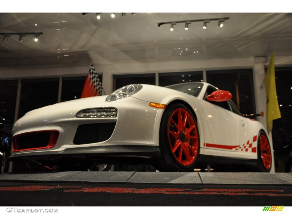 2010 911 GT3 RS - Carrara White/Guards Red / Black w/Alcantara photo #10