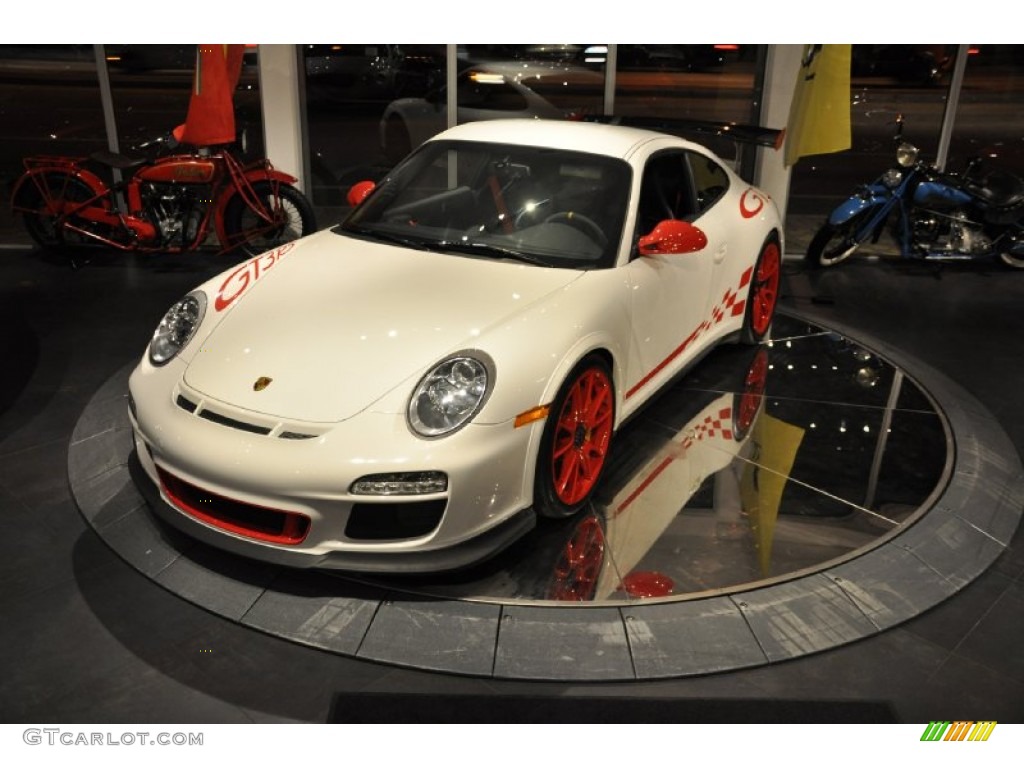 2010 911 GT3 RS - Carrara White/Guards Red / Black w/Alcantara photo #11