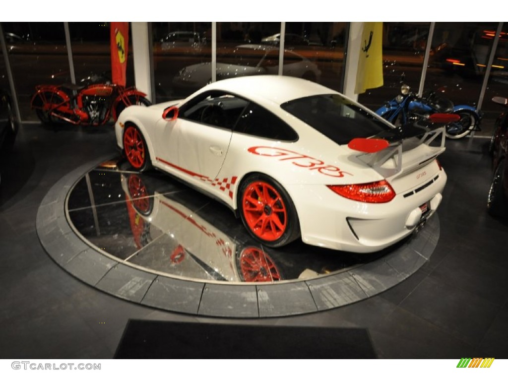 2010 911 GT3 RS - Carrara White/Guards Red / Black w/Alcantara photo #16