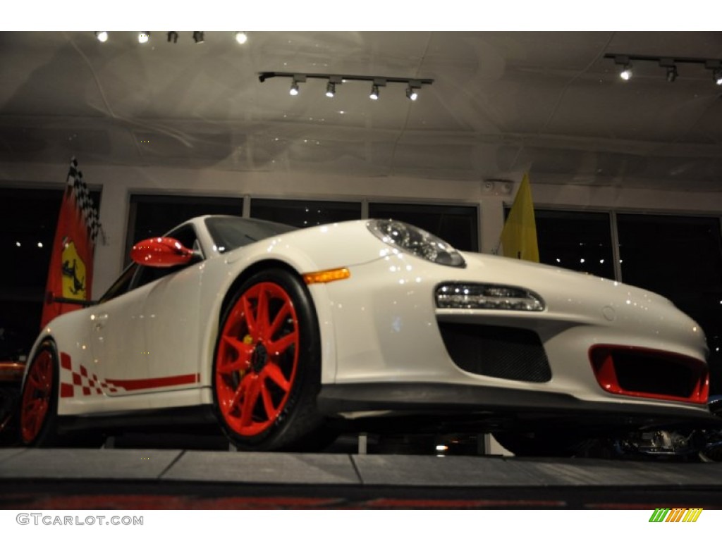 2010 911 GT3 RS - Carrara White/Guards Red / Black w/Alcantara photo #24