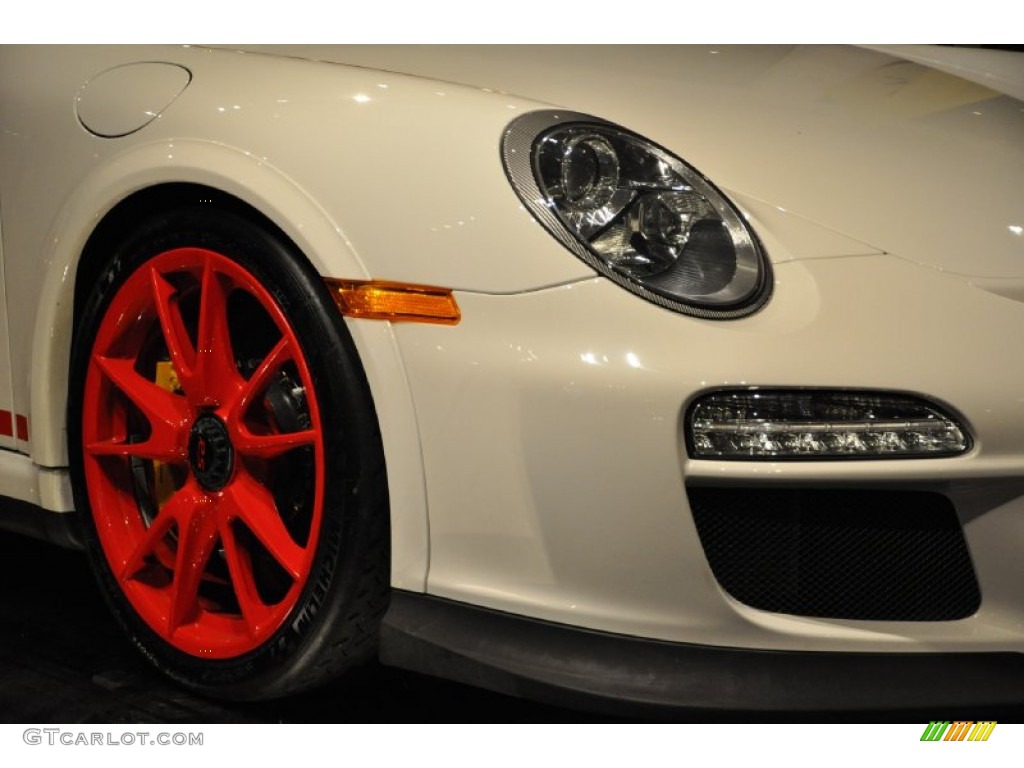 2010 911 GT3 RS - Carrara White/Guards Red / Black w/Alcantara photo #25