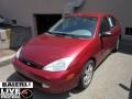 2002 Sangria Red Metallic Ford Focus ZX5 Hatchback  photo #1