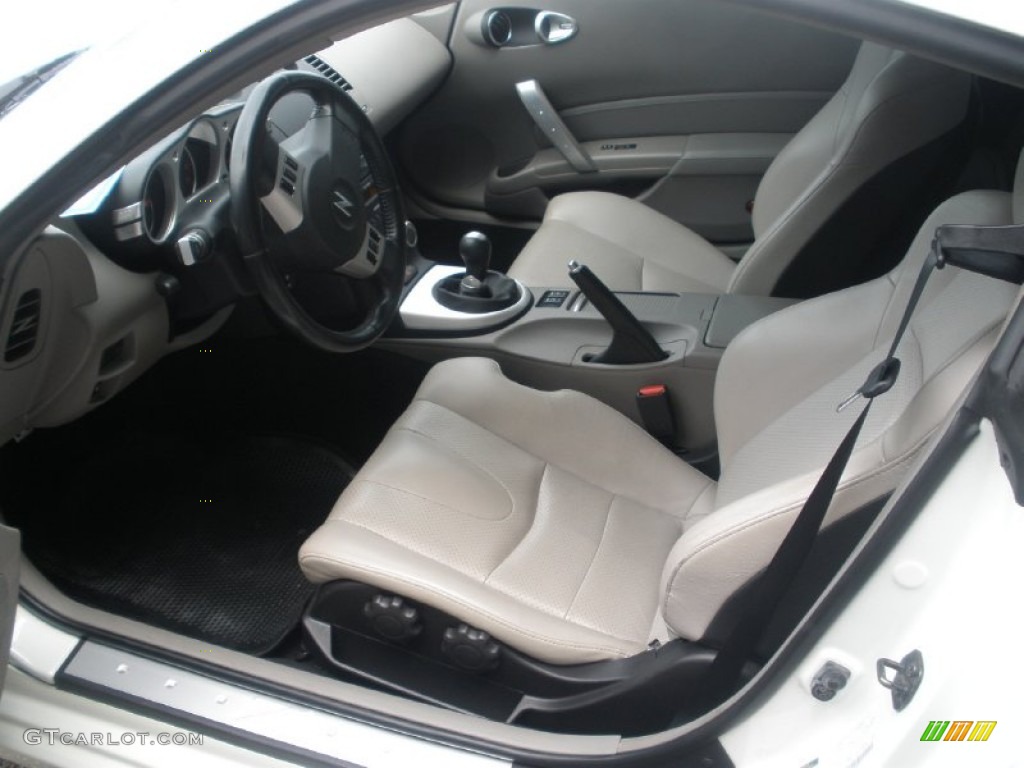 Frost Interior 2007 Nissan 350Z Touring Coupe Photo #52627817