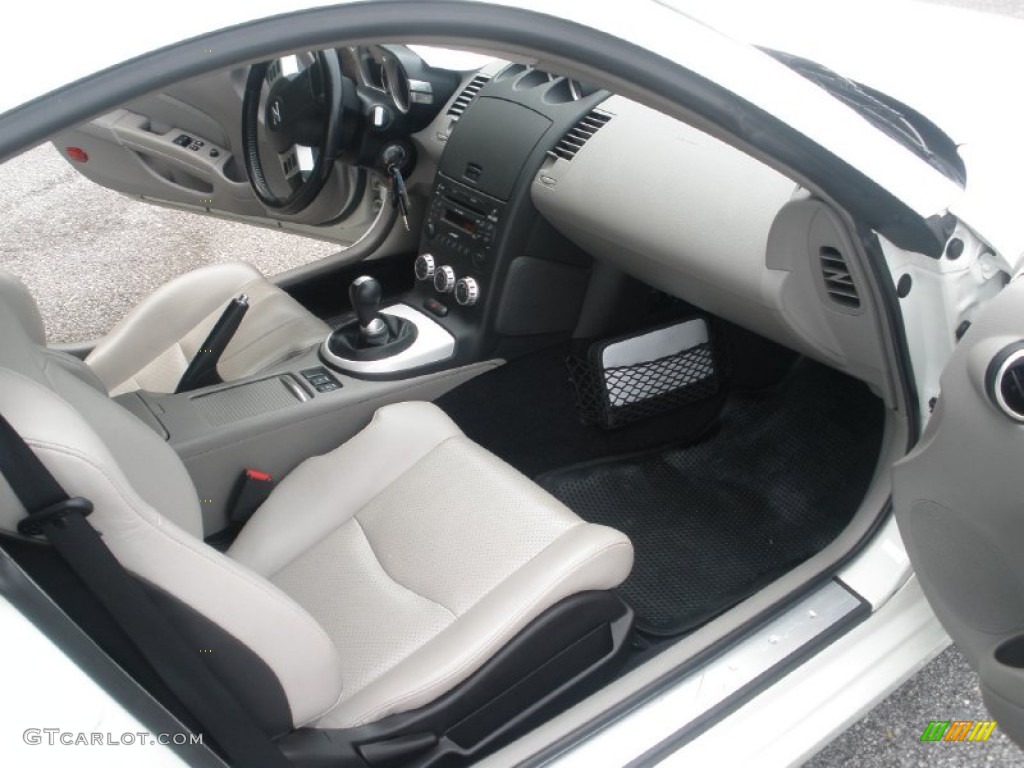 Frost Interior 2007 Nissan 350Z Touring Coupe Photo #52627952