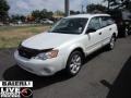 2006 Satin White Pearl Subaru Outback 2.5i Wagon  photo #3