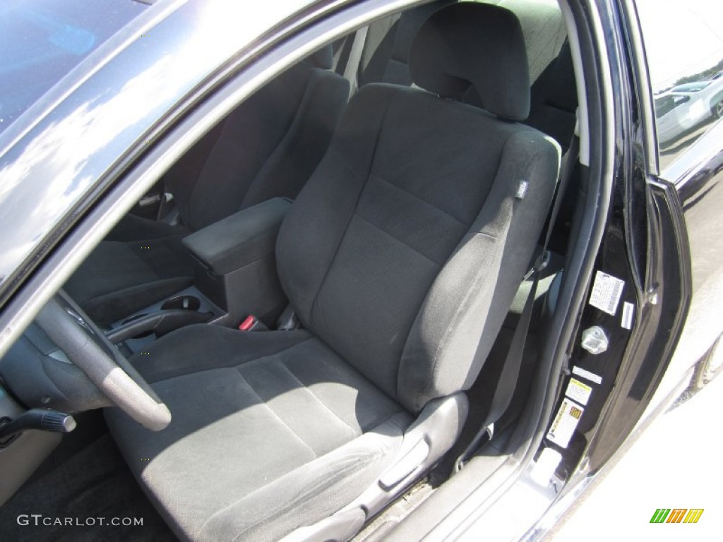 2006 Accord LX Coupe - Nighthawk Black Pearl / Black photo #6