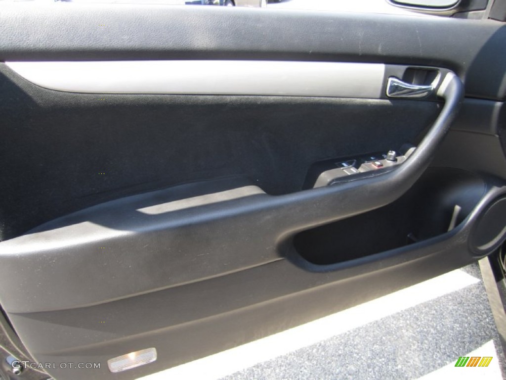 2006 Accord LX Coupe - Nighthawk Black Pearl / Black photo #8
