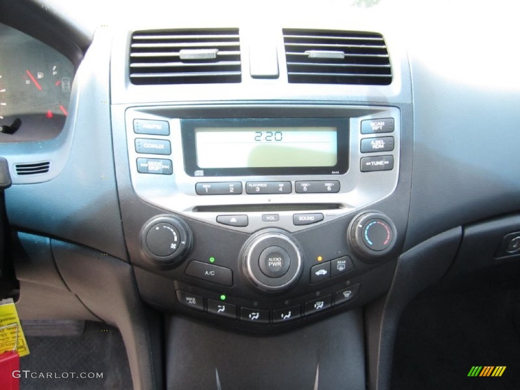 2006 Accord LX Coupe - Nighthawk Black Pearl / Black photo #11