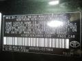  2010 Camry  Spruce Mica Color Code 6V4