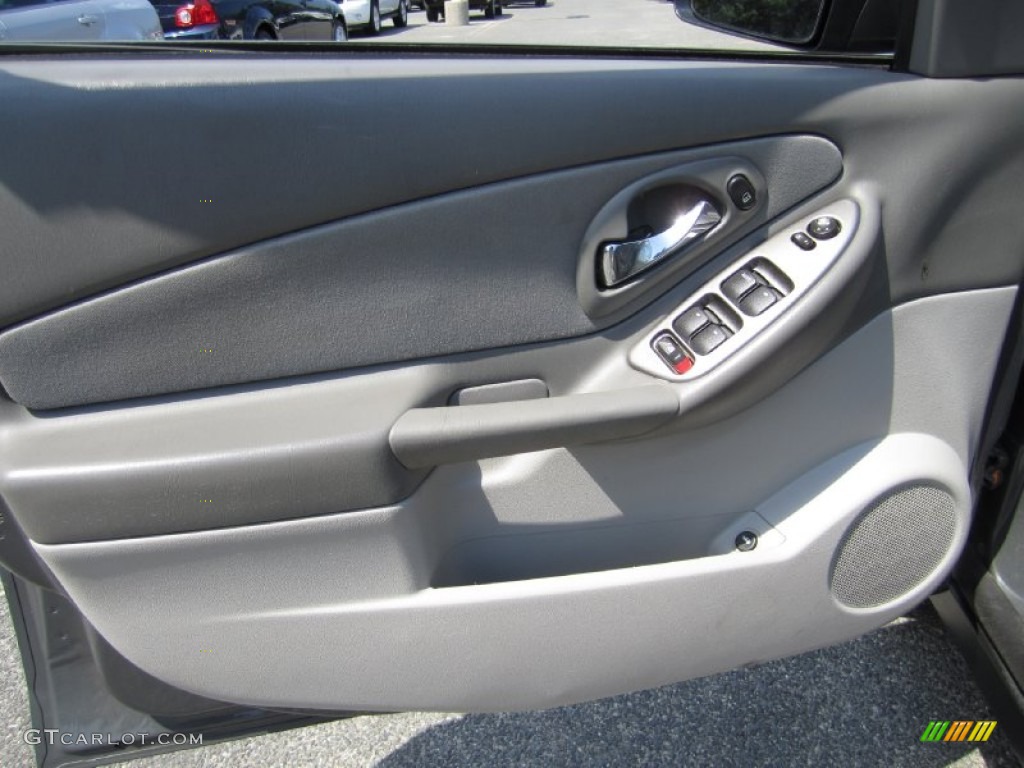 2007 Malibu LS Sedan - Dark Gray Metallic / Titanium Gray photo #8