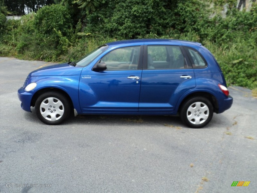 2006 PT Cruiser  - Electric Blue Pearl / Pastel Slate Gray photo #3